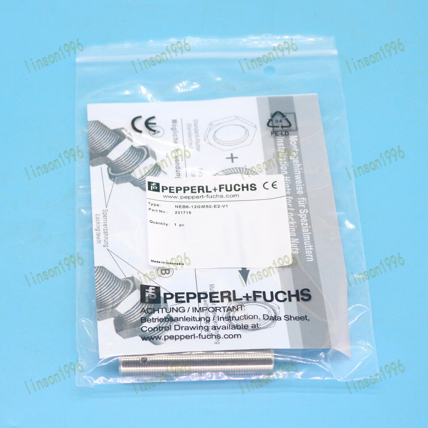 1PC Pepperl+Fuchs NEB6-12GM50 Proximity Sensor Fast Ship - PEPPERL+FUCHS