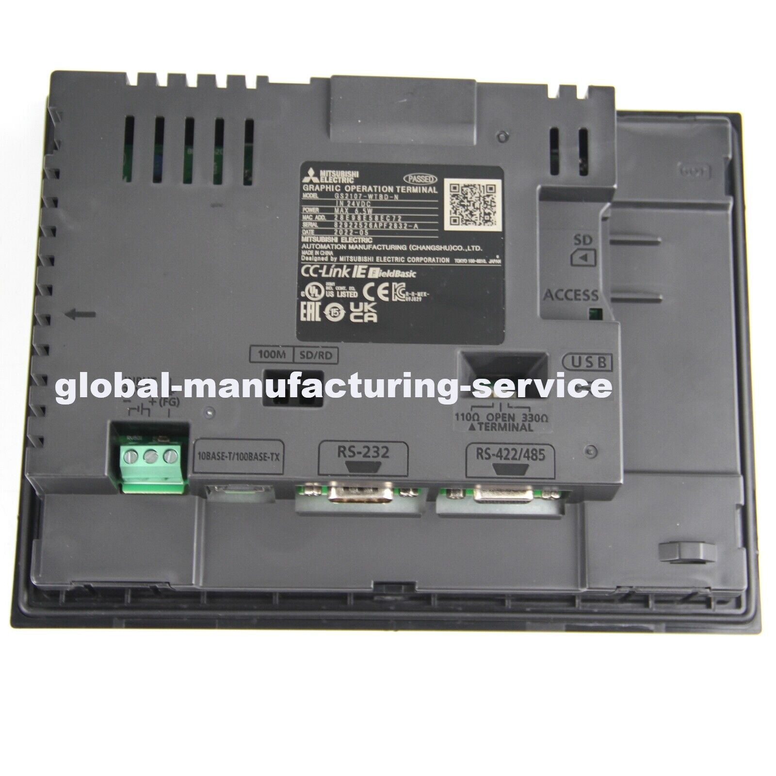 Mitsubishi GS2107WTBDN HMI Touch Panel - MITSUBISHI