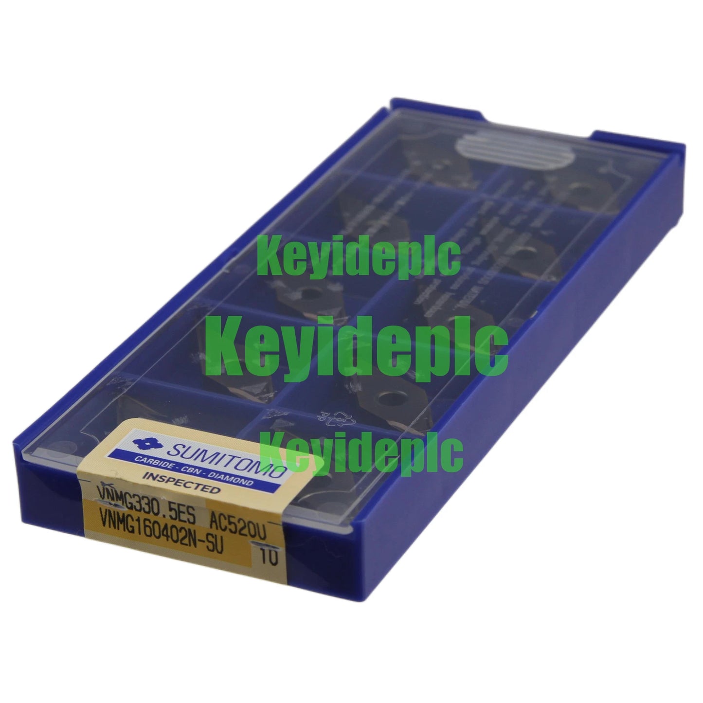 10PCS/ SUMITOMO VNMG160402N-SU AC520U Carbide Inserts #ke