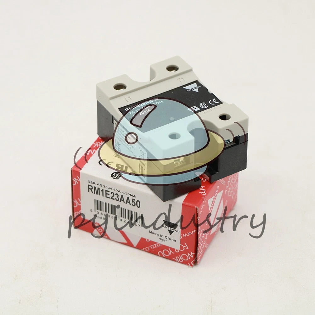 1PCS RM1E23AA50 CARLO GAVAZZI Solid State Relay 50A 230V 4-20mA