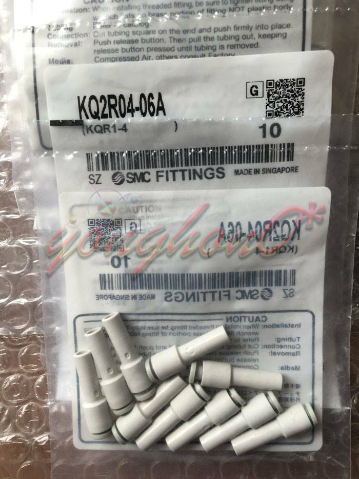 10PCS SMC KQ2R04-06A Cannula Reducer Joint - SMC