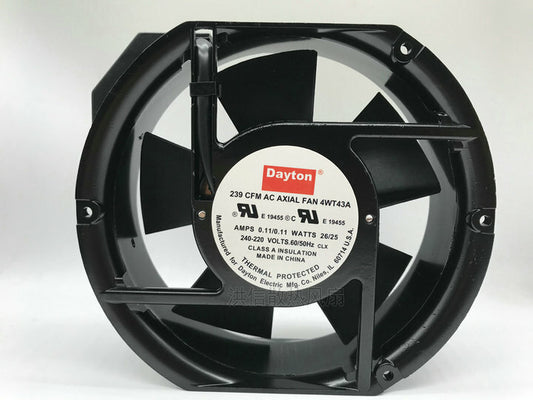 Dayton 239 CFM AC AXIAL FAN 4WT43A 240-220V 26 25W 17251 fan