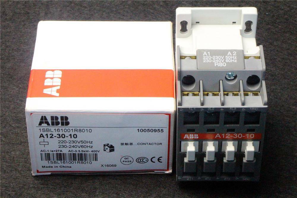 new ONE - ABB contactors A12-30-10 220V AC