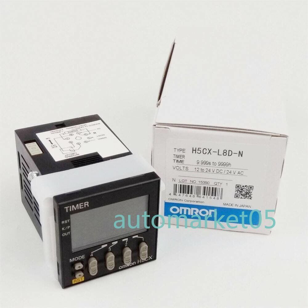 new 1PCS H5CX-L8D-N Omron Timer Unit H5CX L8D-N - OMRON