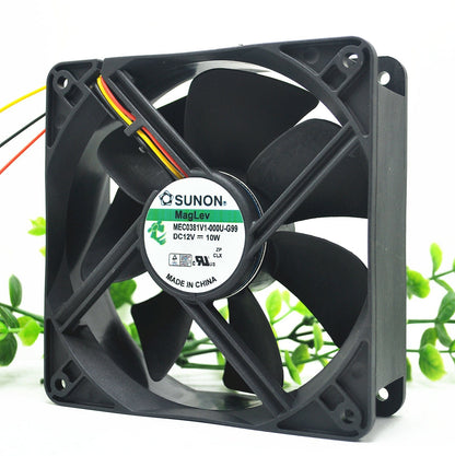 SUNON MEC0381V1-000U-G99 12038 12V 10W 12CM 120mm 3-wire DC fan