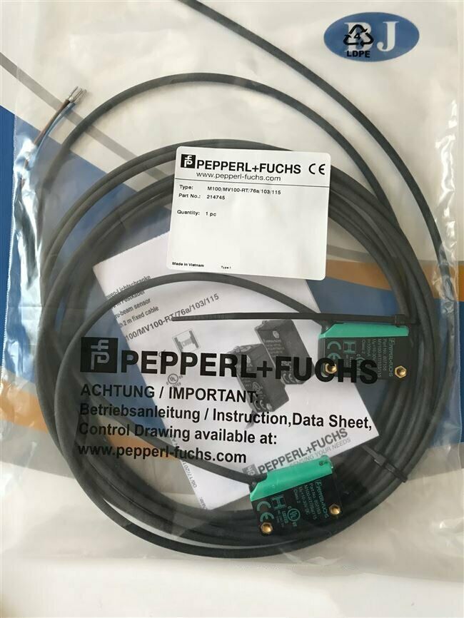 PEPPERL+FUCHS Photoelectric Switch M100/MV100-RT/76a/103/115 - PEPPERL+FUCHS