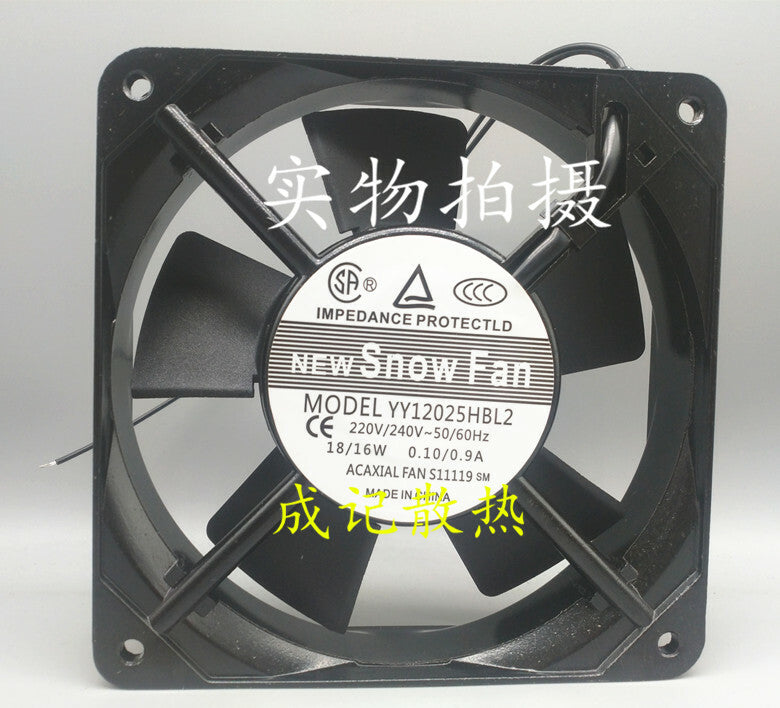 1pcs Sanyo YY12025HBL2 AC 220V 0.1/0.09A 12025 120MM cooling fan