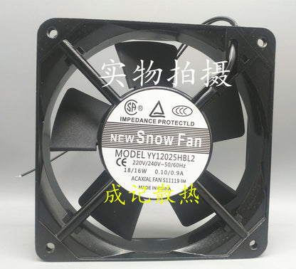 1pcs Sanyo YY12025HBL2 AC 220V 0.1/0.09A 12025 120MM cooling fan