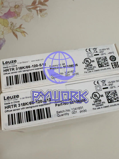 1Pcs HRTR 318K/66-120-S12 50106085 Photoelectric switch~