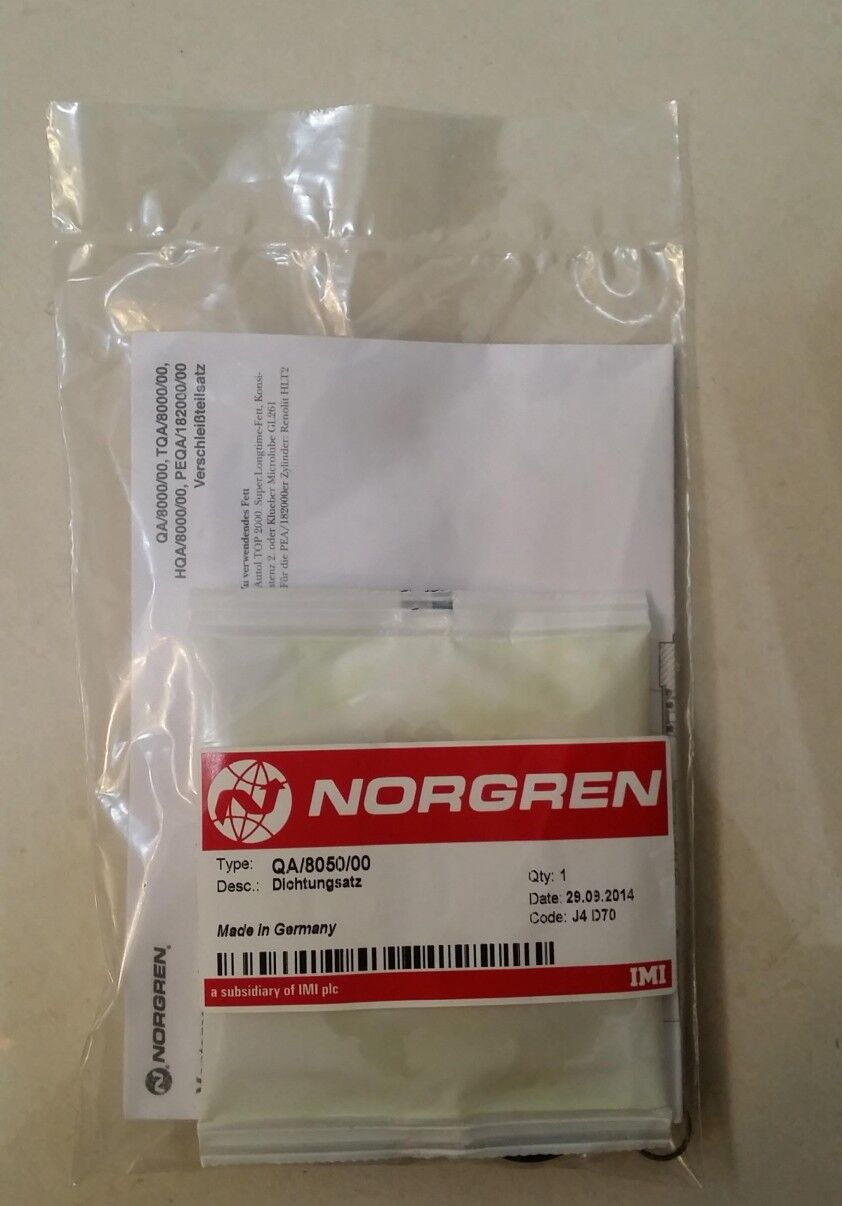 new   and  NORGREN QA/8050/00 in box NORGREN