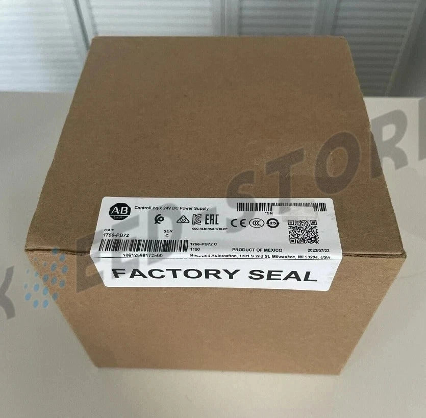 AB 1756-PB72 Factory Sealed SER C ControlLogix 24V DC Power Supply