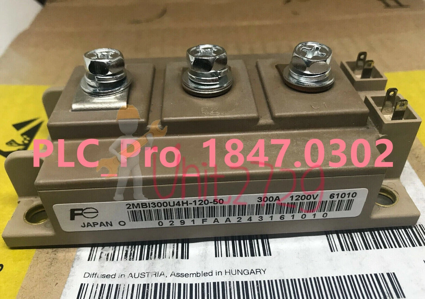 1PCS FUJI 2MBI300U4H-120-50 2MBI300U4H120-50 Quality Assurance #u
