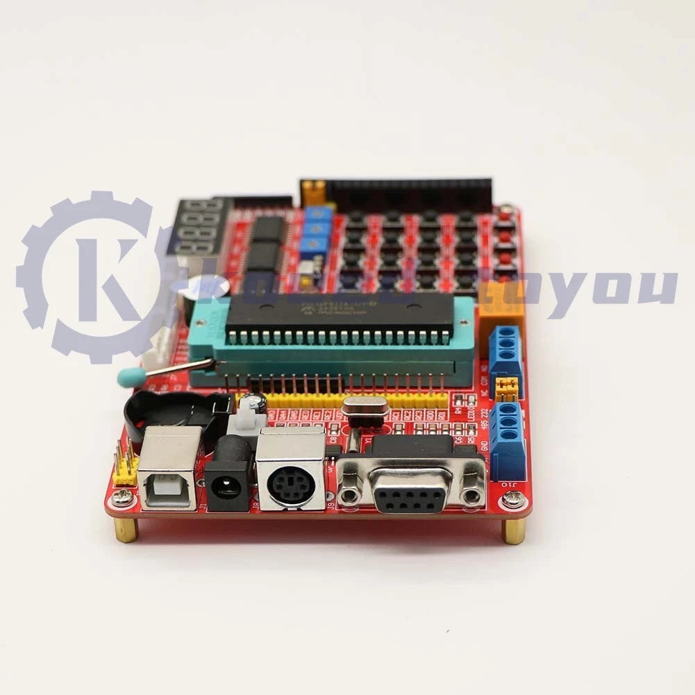 PIC MCU development Mini System PIC Development Board + Microchip PIC16F877A