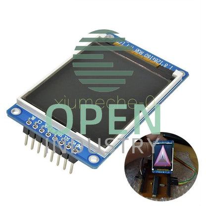 1.8inch TFT Full Color LCD Display Module 128X160 Serial SPI ST7735S for Arduino