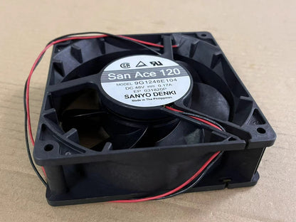 new Sanyo 12038 9G1248E104 DC48V 0.17A 12 cm cooling fan wind