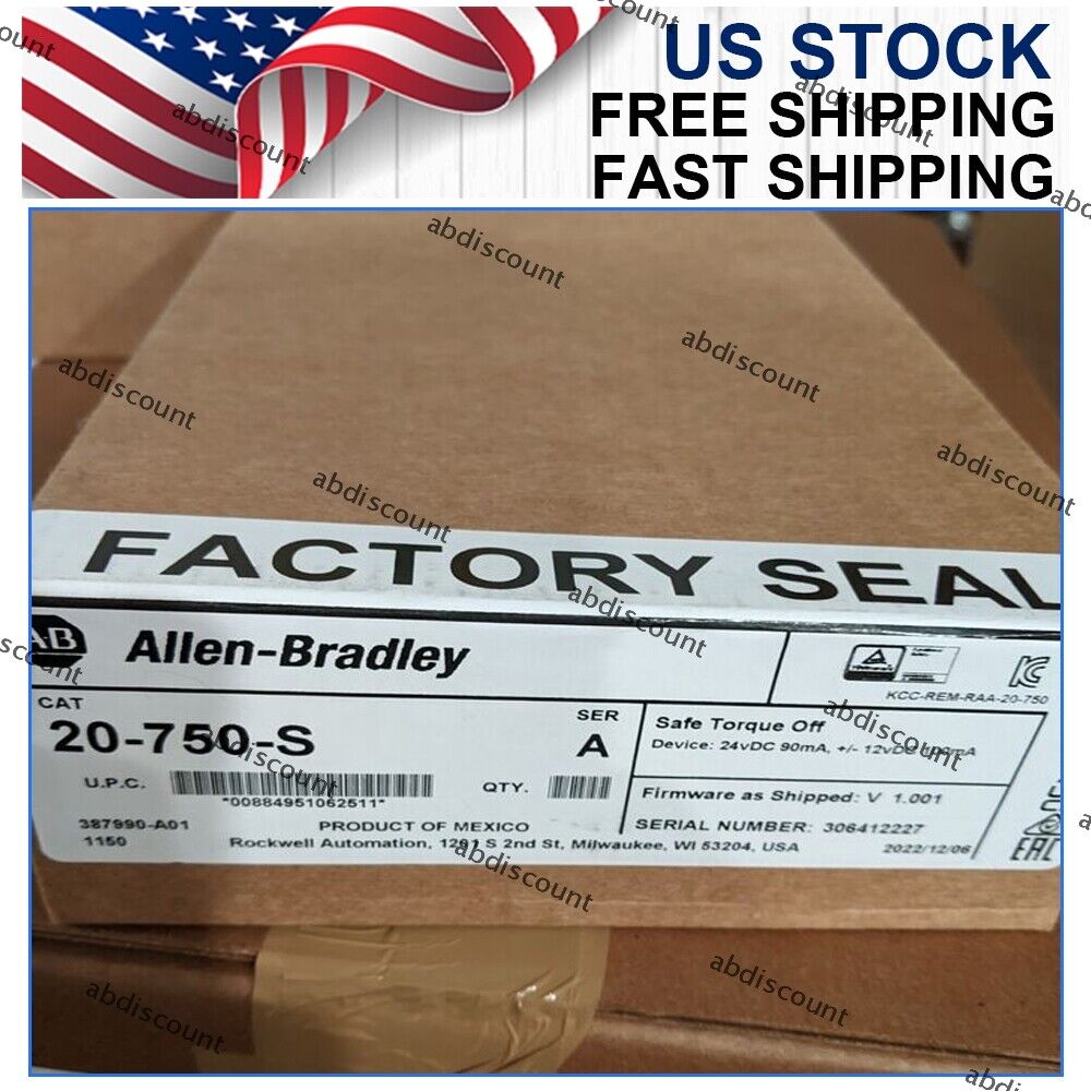 Allen-Bradley 20750S 750 lb-ft Torque Module - Safe Torque Off Option - SHIP US - ALLEN-BRADLEY