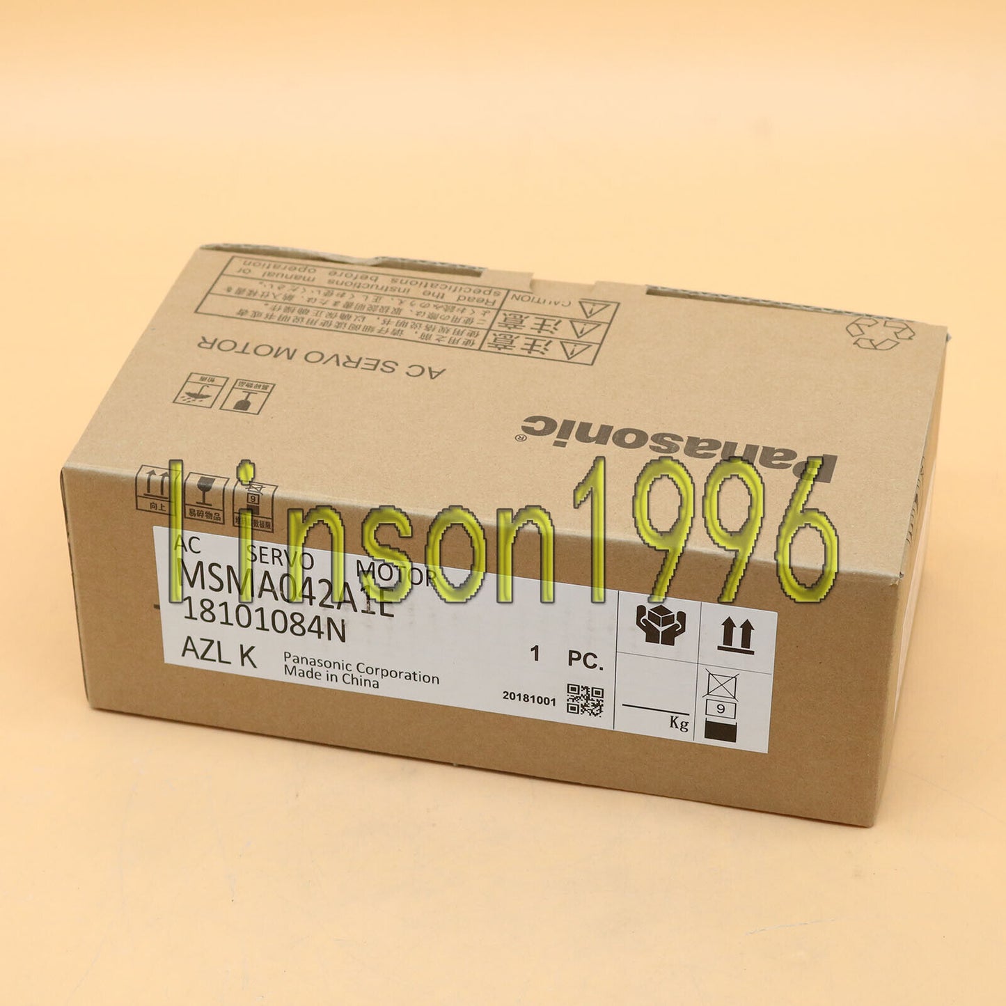 1pc Panasonic Servo Motor MSMA042A1E - PANASONIC