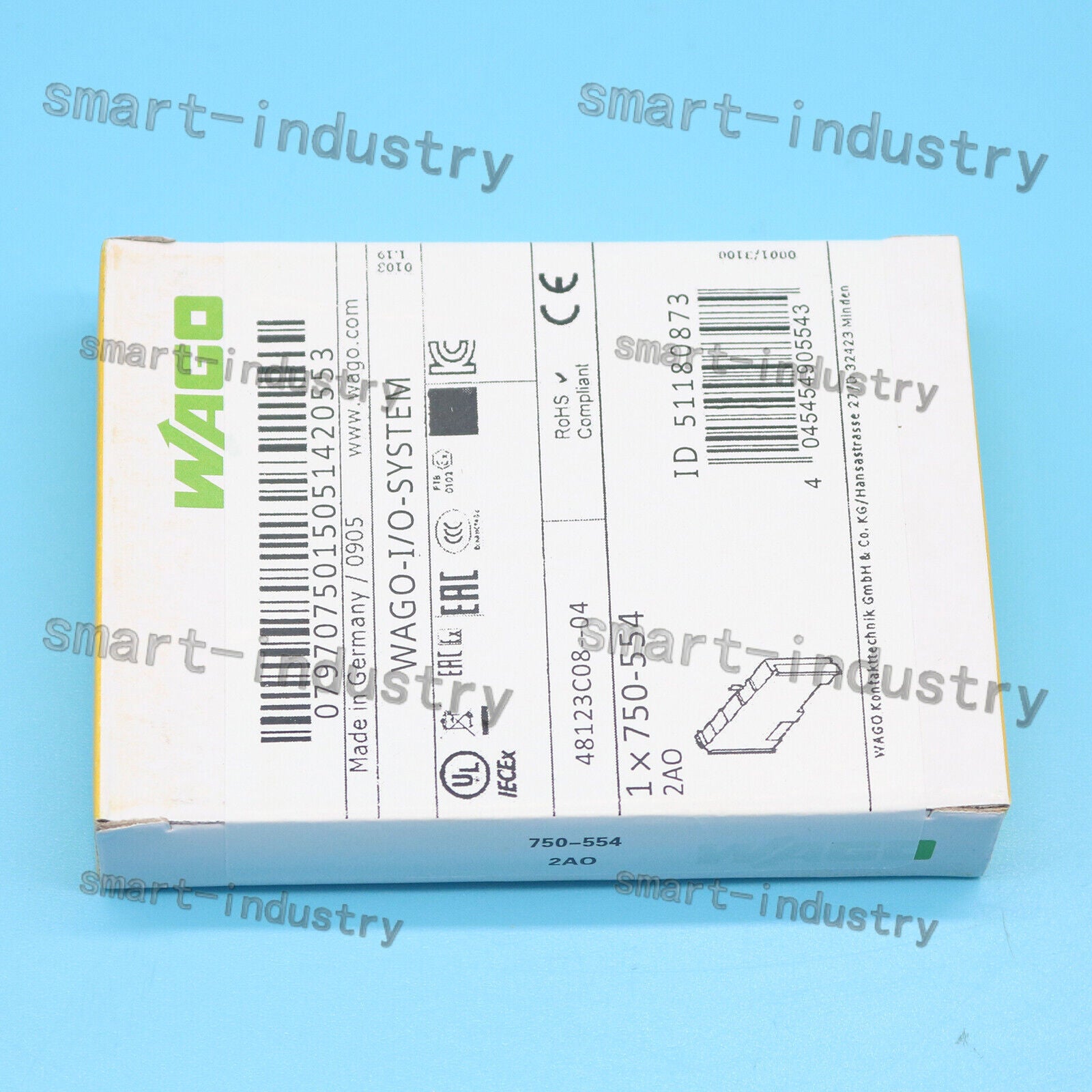 new ONE   WAGO 750-554 Module In Box Ship