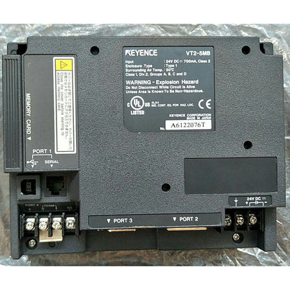 Keyence VT2-5MB Operator Panel - Industrial Control Panel - KEYENCE