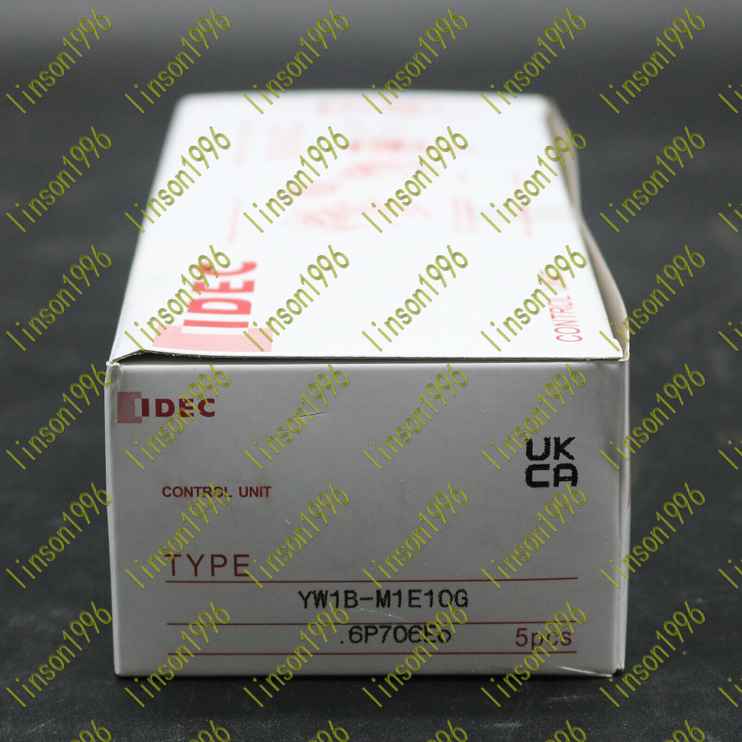 IDEK 5-Piece Push-Button Switch Green Spot Stocks - IDEK