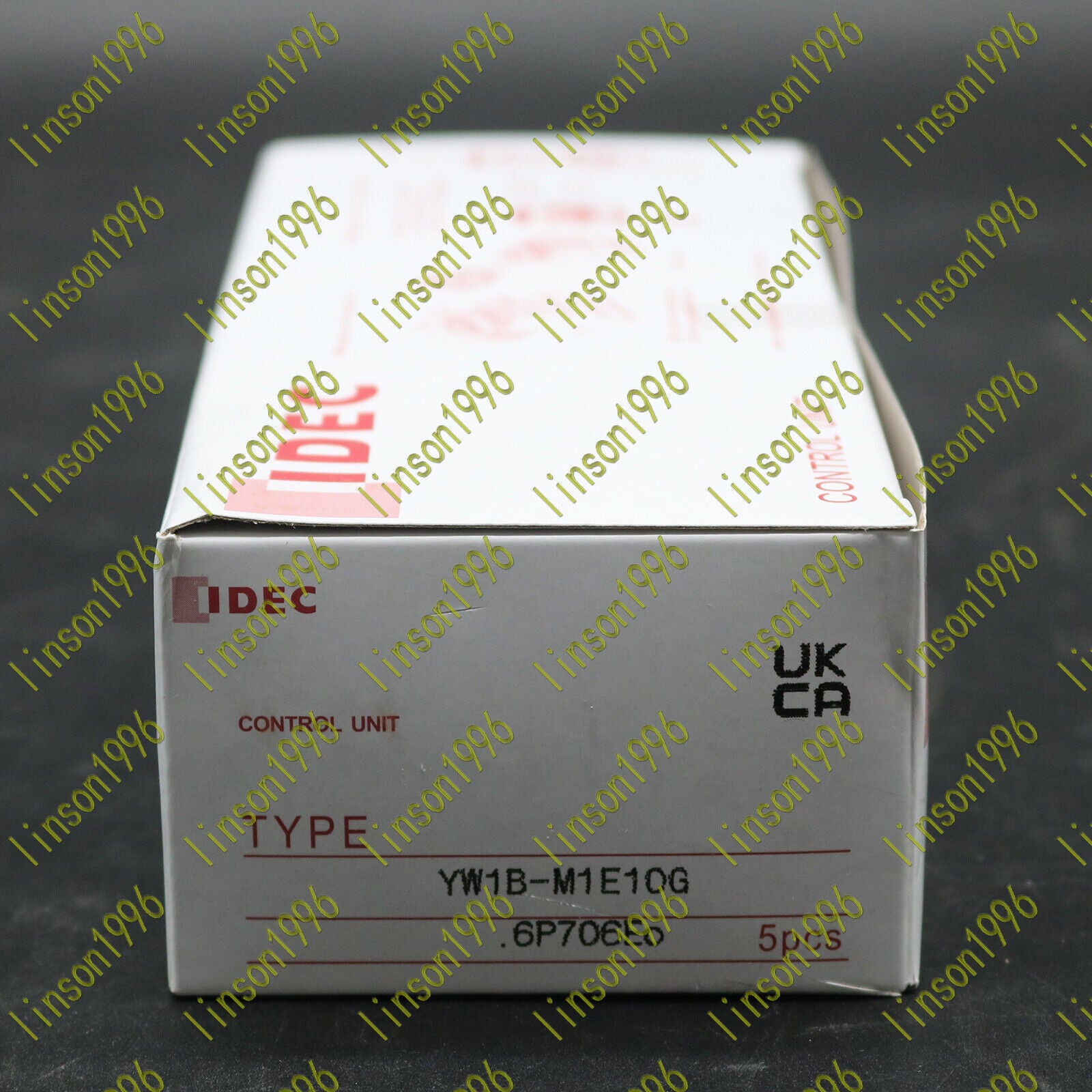 IDEK 5-Piece Push-Button Switch Green Spot Stocks - IDEK