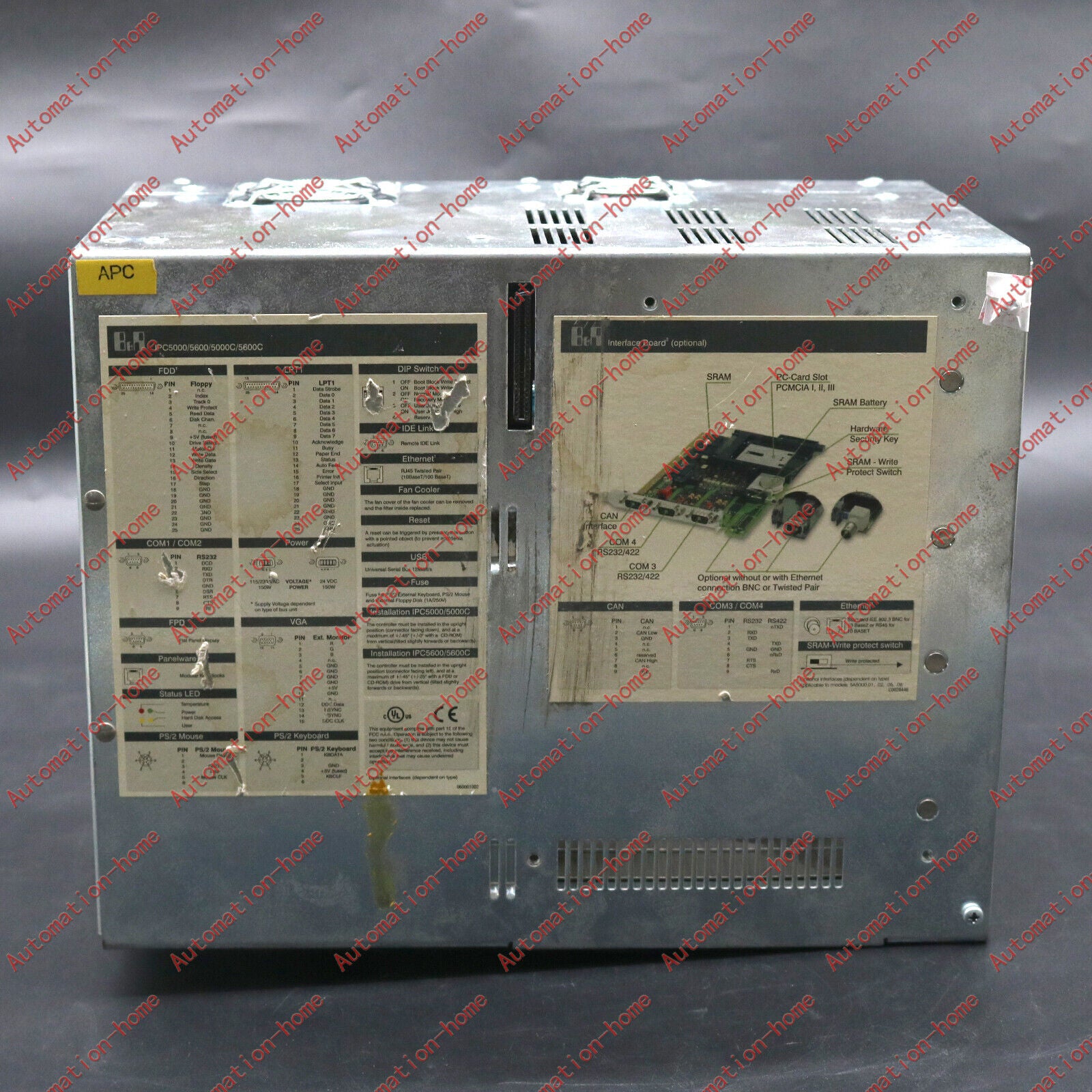 used 1 PC For B&R 5C5001.32 controller system unit Tested in Good Condition#QW - B&R