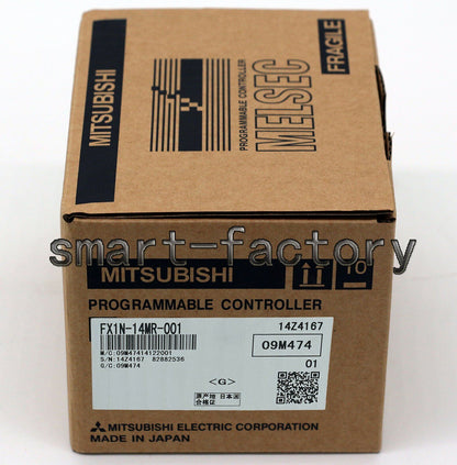 Mitsubishi FX1N-14MR-001 Industrial PLC in box model - MITSUBISHI