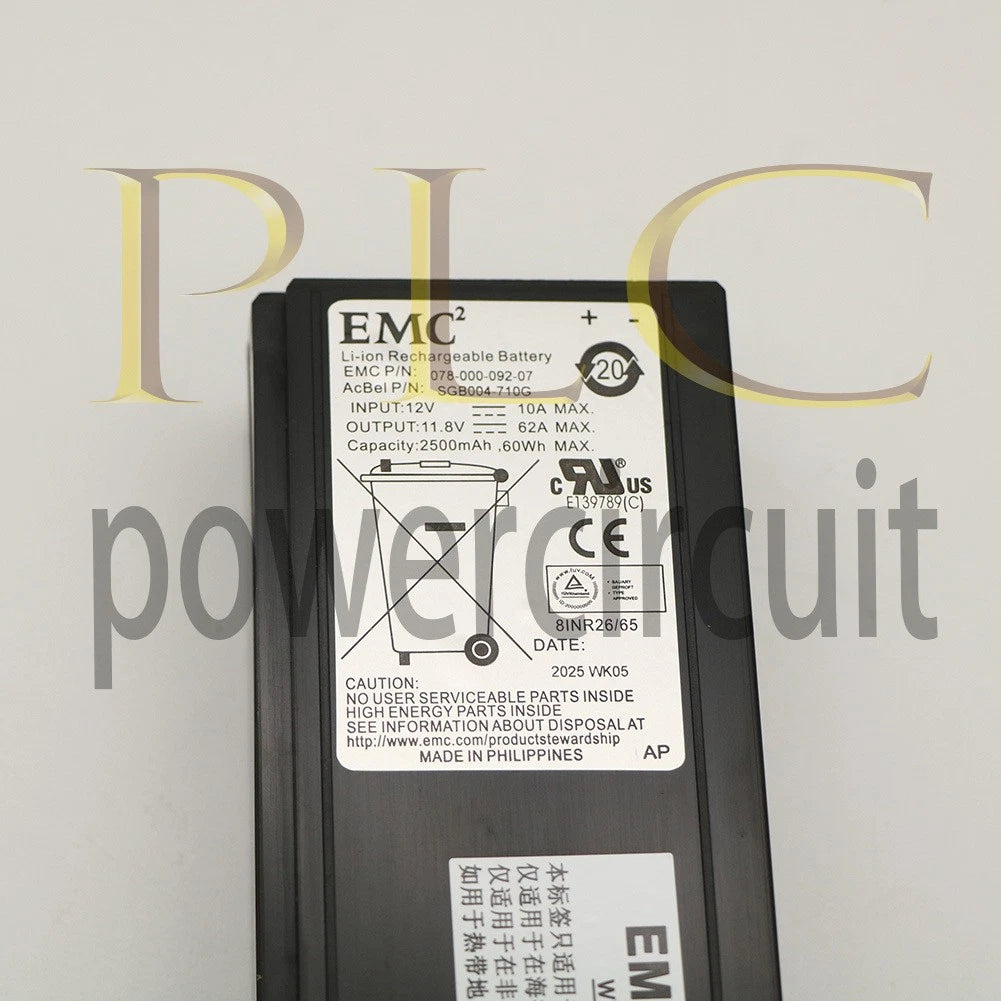 1PC EMC 078-000-092-07 Li-Ion BBU Backup Unit