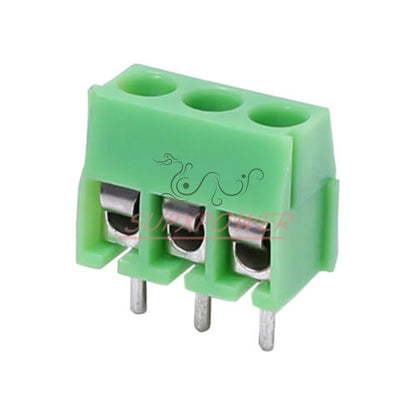 KF350-3P 3.5mm Pitch 3 pin Straight Pin PCB Screw Terminal Blocks (5PCS )
