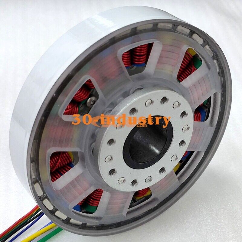 300W Brushless DC Motor with Hollow Shaft and Direct Drive Design - KOEED