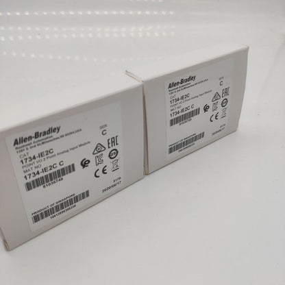 AB 1734-IE2C Allen-Bradley 2Point Analog Input Module 2022 New Sealed - ALLEN-BRADLEY