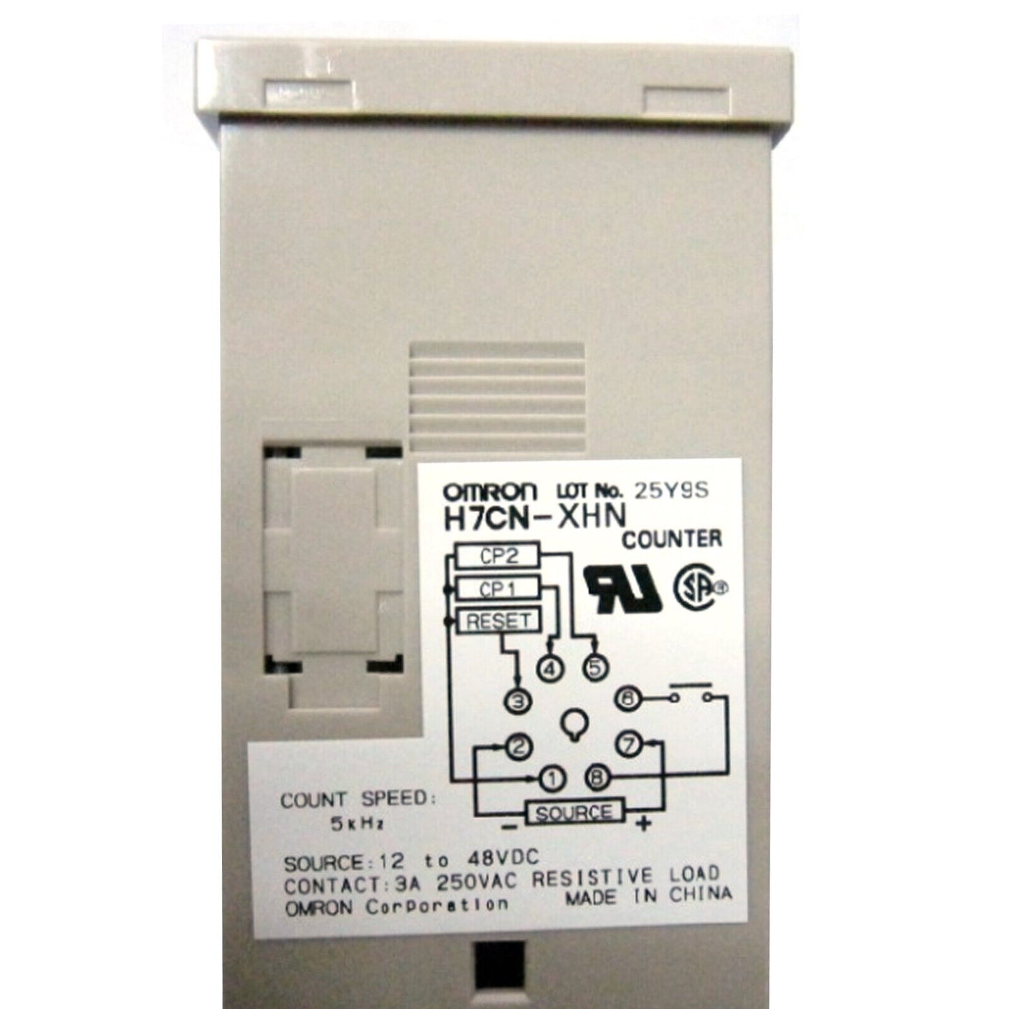 OMRON Automation H7CN-XHN Four-Digit Counter with Single Preset Display - OMRON AUTOMATION