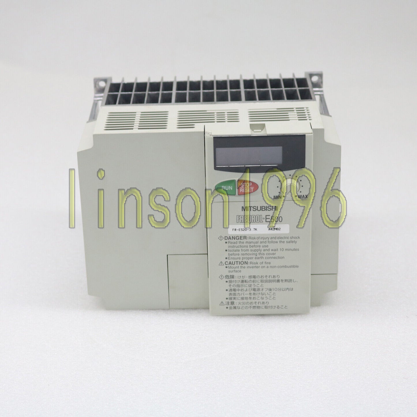 Mitsubishi FR-E520-3.7K Inverter 3.7kW Energy Optimizer, 1-Year Warranty - MITSUBISHI