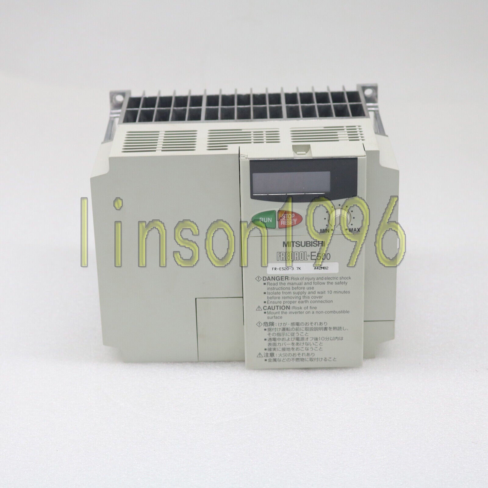 Mitsubishi FR-E520-3.7K Inverter 3.7kW Energy Optimizer, 1-Year Warranty - MITSUBISHI