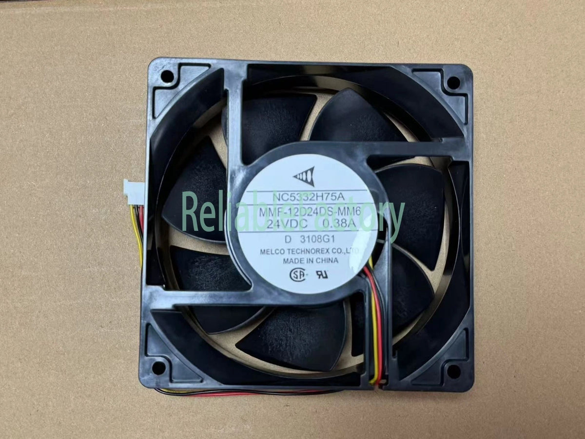 MMF-12D24DS-MM6 NC5332H75A 24V 0.38A Mitsubishi inverter cooling fan 12038.