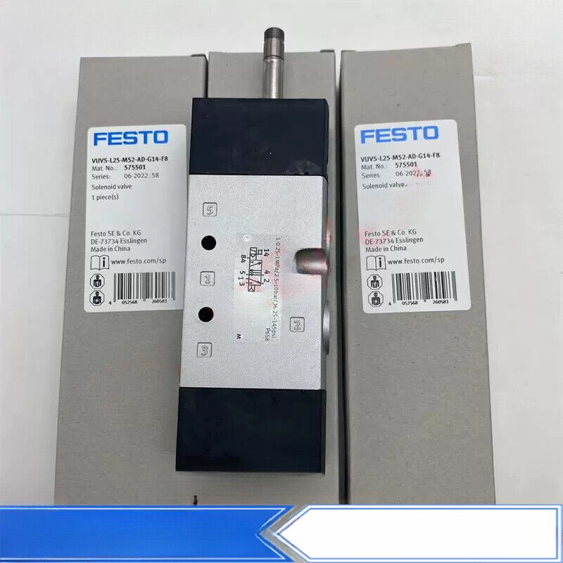 new 1PC FESTO VUVS-L25-M52-AD-G14-F8 575501 Solenoid valve - FESTO