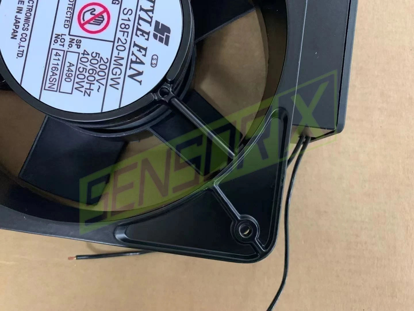 1PCS STYLE FAN S18F20-MGW 200V 40/50W 180*180*65MM 2-wire cooling fan~
