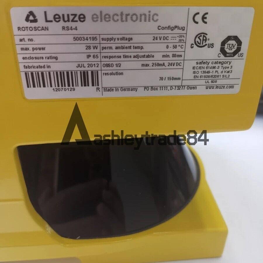 new 1PCS  Leuze Scanner RS4-4 50034195