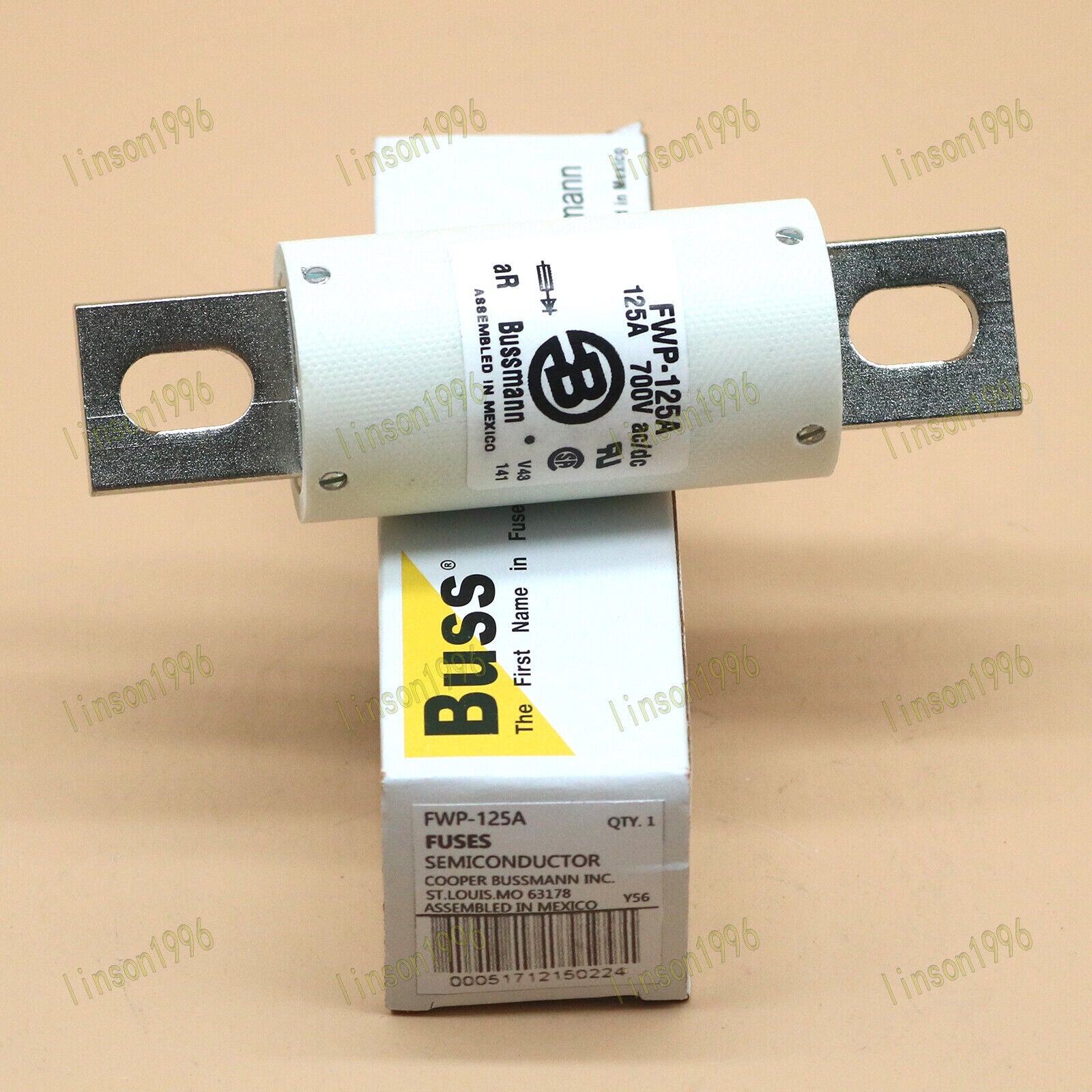 new  Bussmann FWP-125A 125Amp (125A) Fast Acting Fuse 700V Spot Stock Bussmann