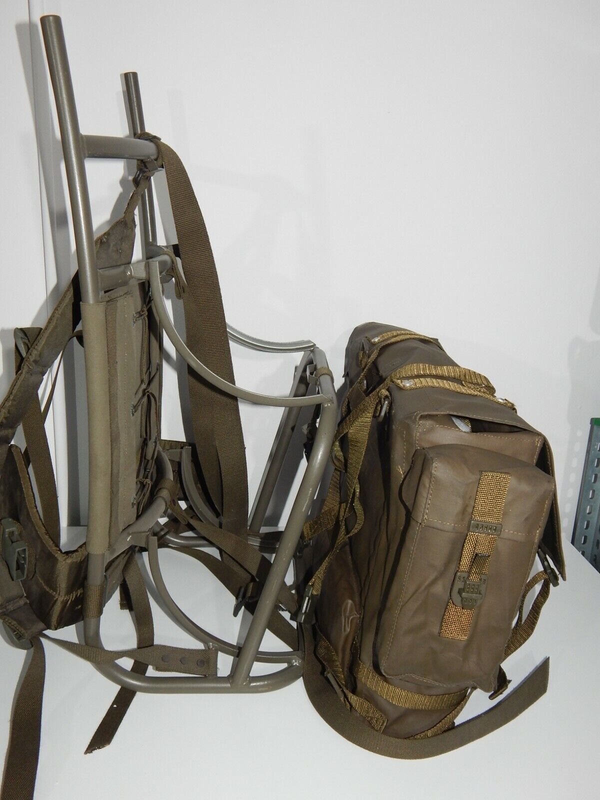 used Switzerland M90 Telecommunications backpack Kraxe carrying frame - SWITZERLAND