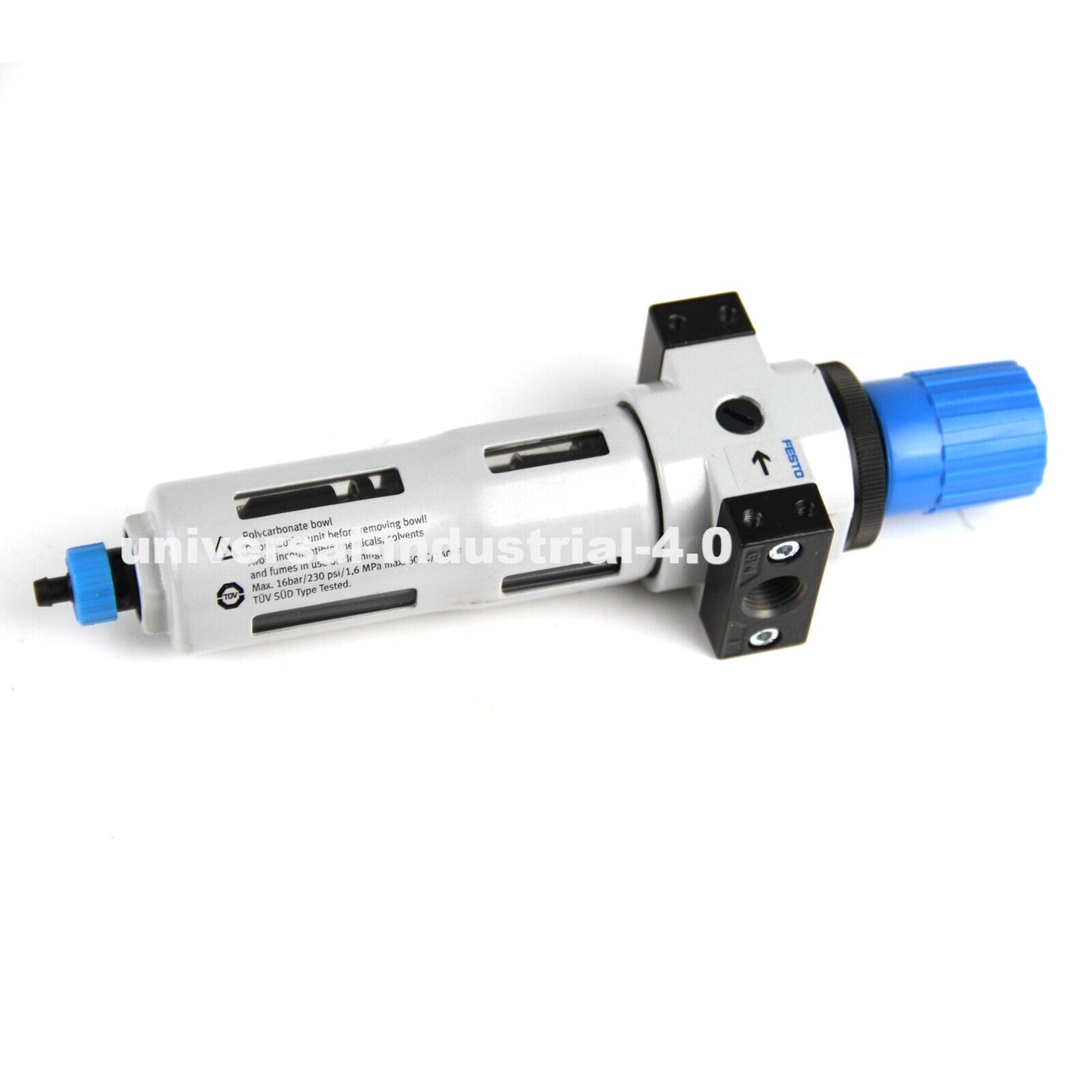 FESTO LFR-1/4-D-5M-MINI FILTER REGULATOR WITH PRESSURE GAUGE - FESTO