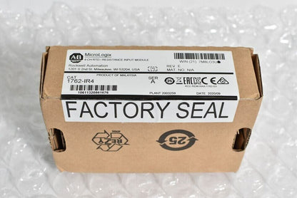 New Factory Sealed AB 1762-IR4 SER A MicroLogix 4CH RTD Resistance Input Module - KOEED