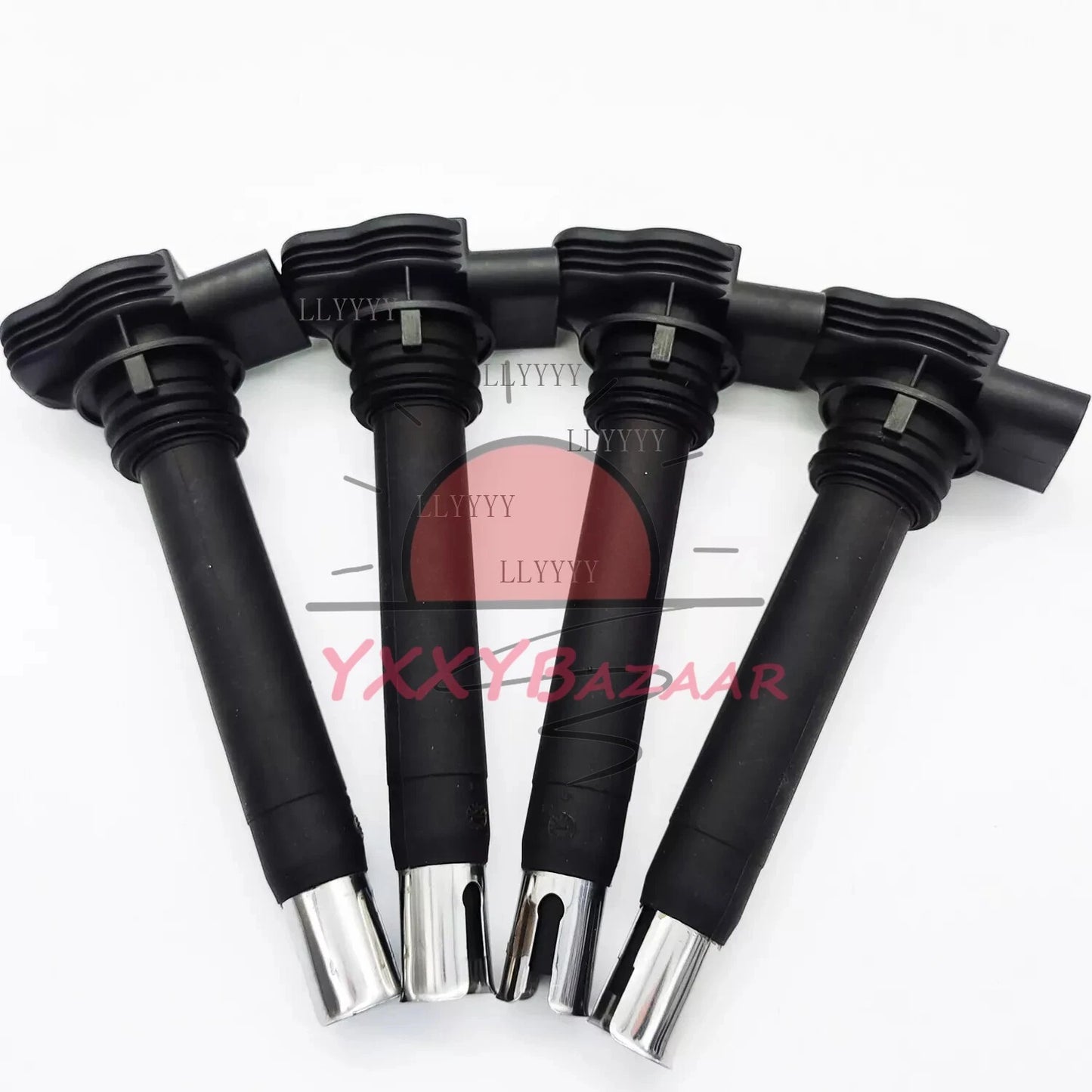 4X Ignition Coils 0221604115 06H905115B for Audi A3 A4 A5 TT VW GTI 2.0L Cummins