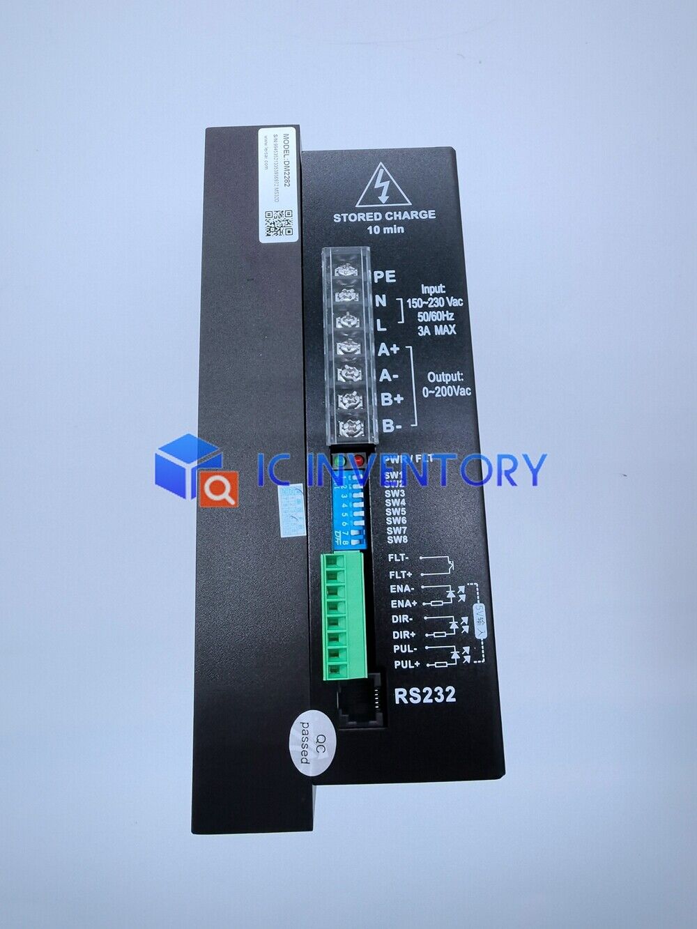 new LeadShine DM2282 Phase Digital Stepper Motor Driver 80-220VAC 0.5-8.2A - LEADSHINE
