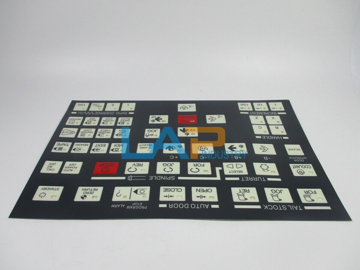 new Membrane Keypad FOR Kia CNC Lathe Operation Panel Button Film - KIA