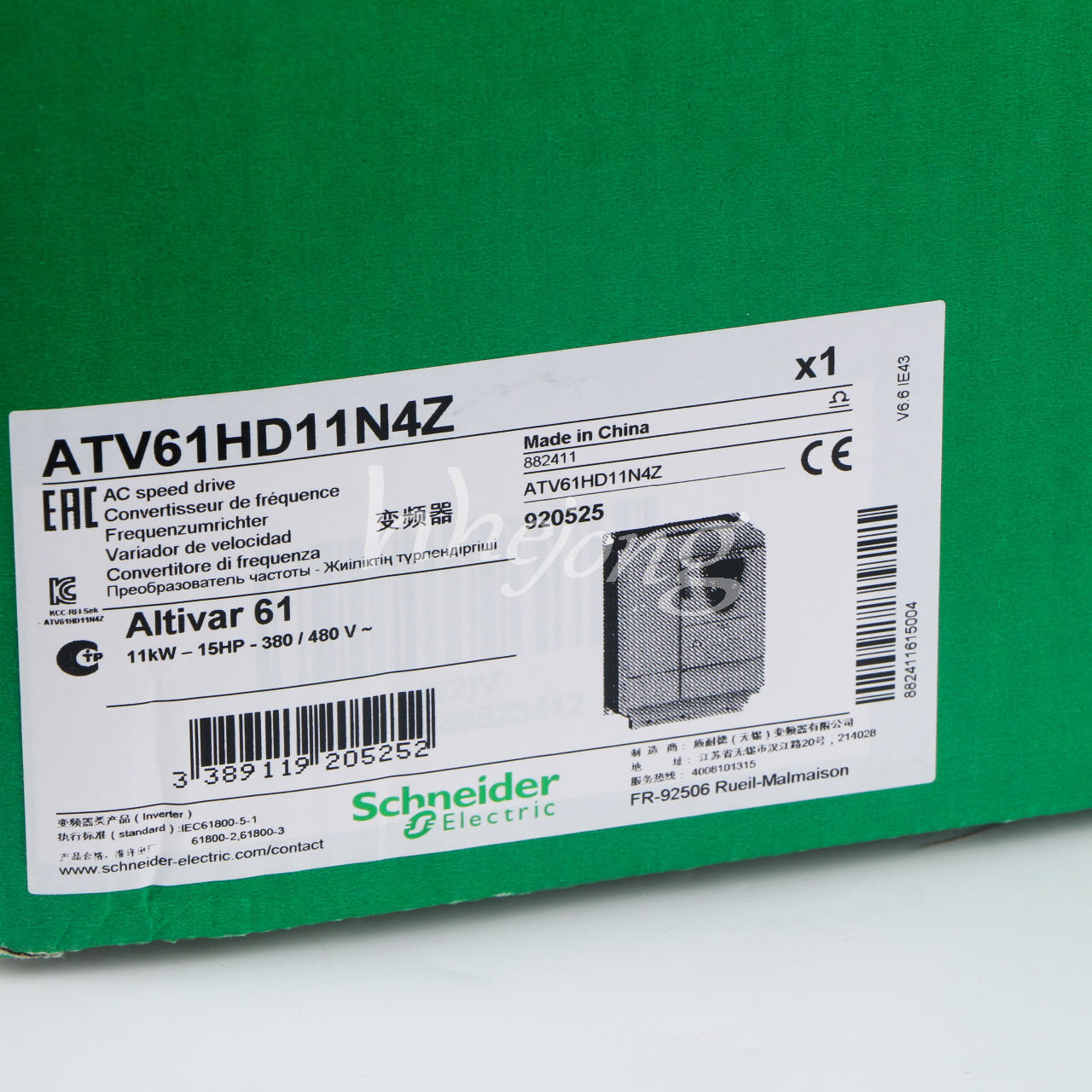 1PCS ATV61HD11N4Z Frequency Converter - OCTO INDUSTRIAL SOLUTIONS