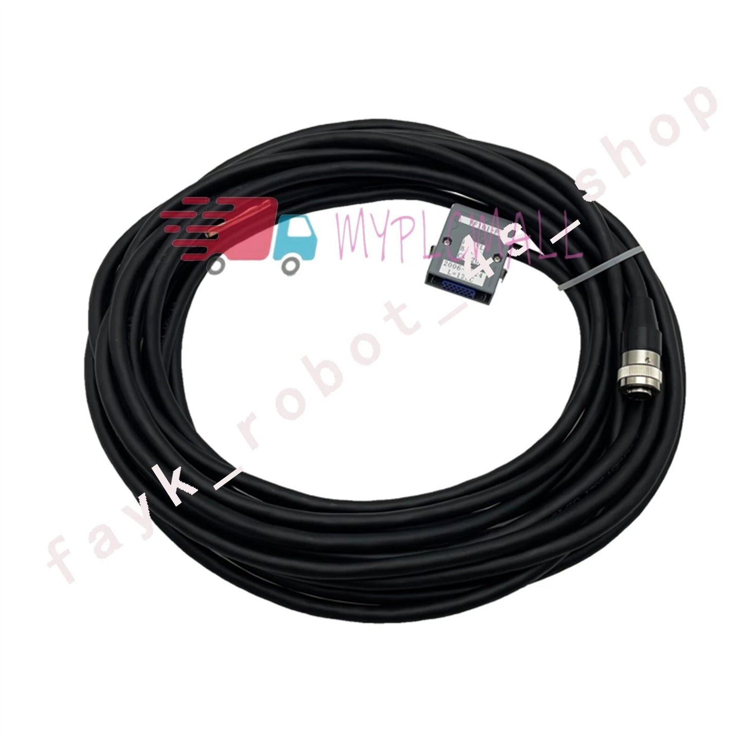 12M Cable/plug For FANUC A05B-2518-C200 Robot controller teach pendant connector
