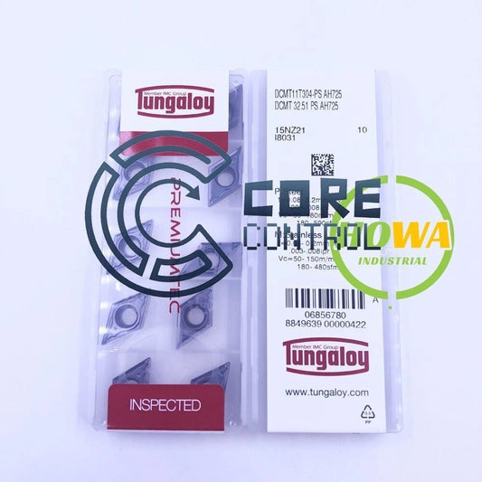 10Pcs/Box Tungaloy DCMT11T304-PS AH725 CCMT32.51-PS Carbide Insert Turning Blade