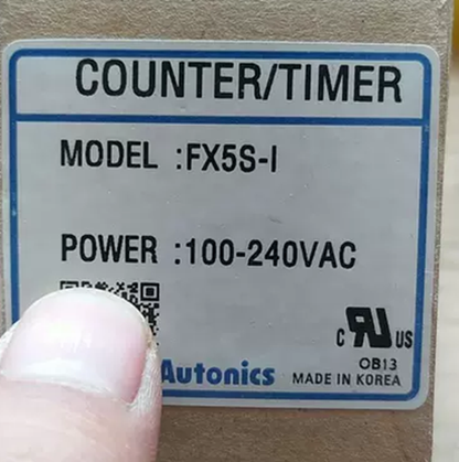 AUTONICS FX5S-I Counter Timer 120 Minutes Alarm System - AUTONICS