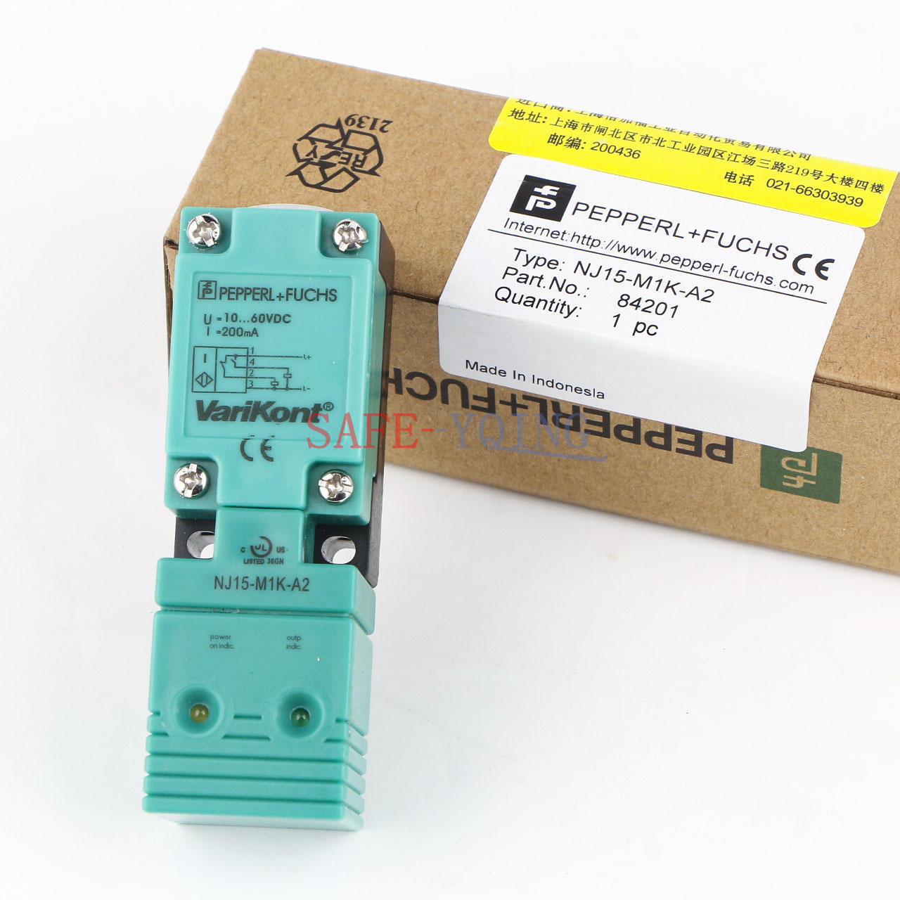 Inductive Proximity Sensor NJ15-M1K-A2 - PEPPERL+ FUCHS